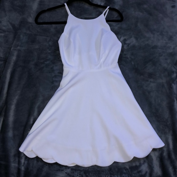 Lulus Dresses & Skirts - Lulus White Play on Curves dress